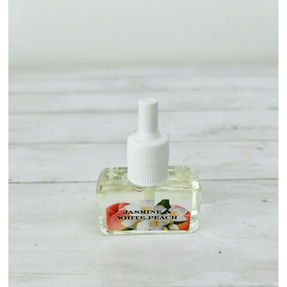 HomeWorx Slatkin & Co. Jasmine White Peach Plug In Diffuser Refill